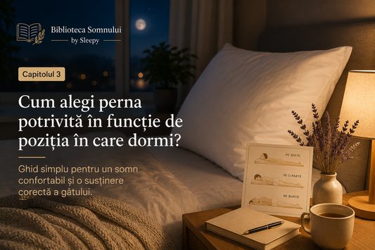 Cum alegi perna potrivită în funcție de poziția în care dormi?