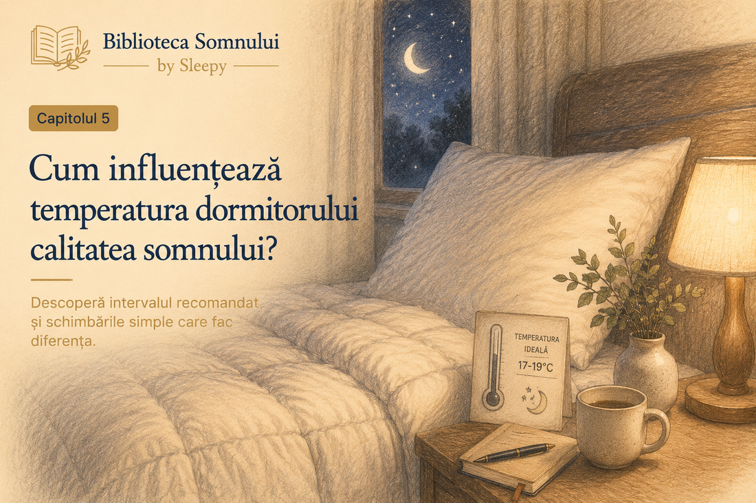 Cum influențează temperatura dormitorului calitatea somnului?