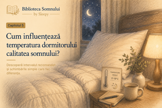 Cum influențează temperatura dormitorului calitatea somnului?