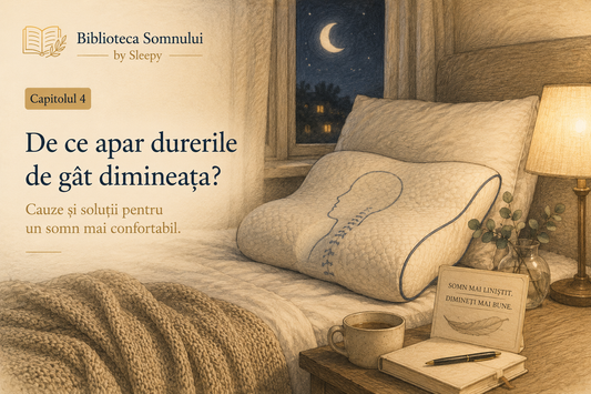 De ce apar durerile de gât dimineața? Cauze și soluții pentru un somn mai confortabil