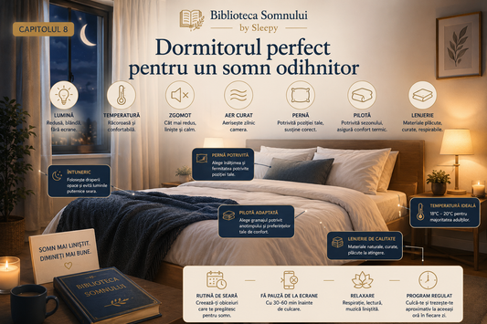 Dormitorul perfect pentru un somn odihnitor