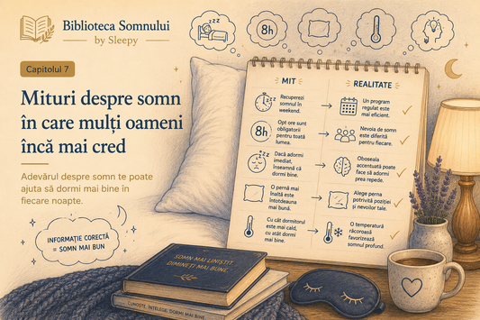 Mituri despre somn în care mulți oameni încă mai cred