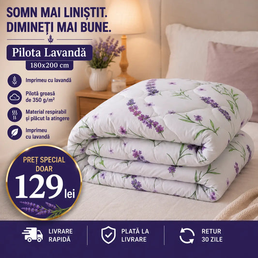 Pilota Lavanda 180x200 cm