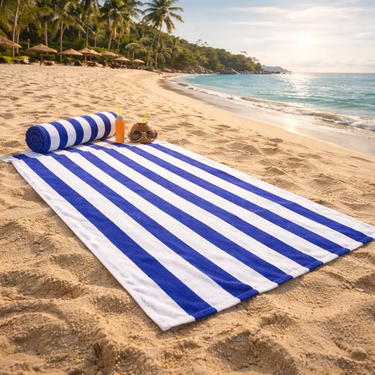 Prosop Piscină Mare 80×180 cm – Bumbac 100% | Absorbție Rapidă & Confort